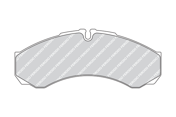 Brake Pad Set, disc brake - FVR1102 FERODO