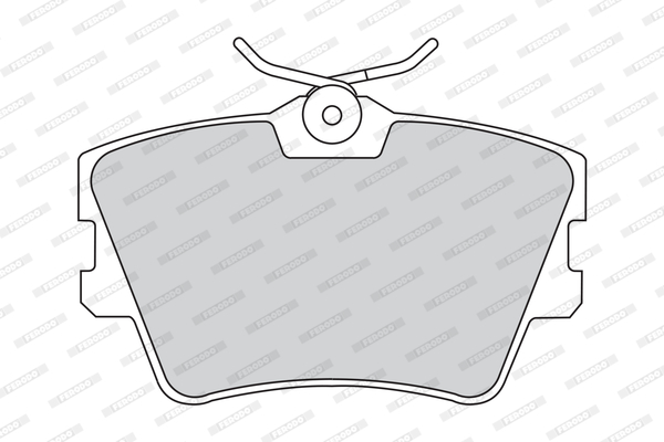 Brake Pad Set, disc brake - FVR1132 FERODO