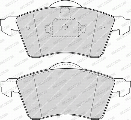 Brake Pad Set, disc brake - FVR1163 FERODO