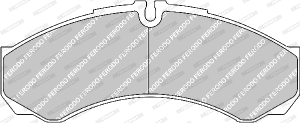 Brake Pad Set, disc brake - FVR1315 FERODO