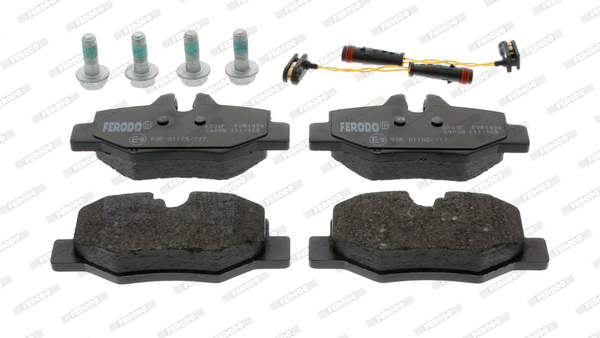 Brake Pad Set, disc brake - FVR1494 FERODO
