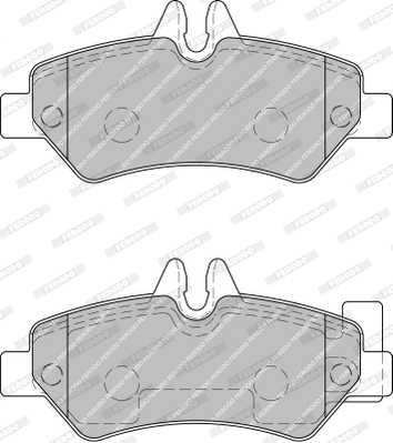 Brake Pad Set, disc brake - FVR1780 FERODO