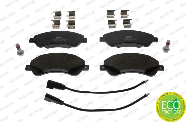 Brake Pad Set, disc brake - FVR1929 FERODO