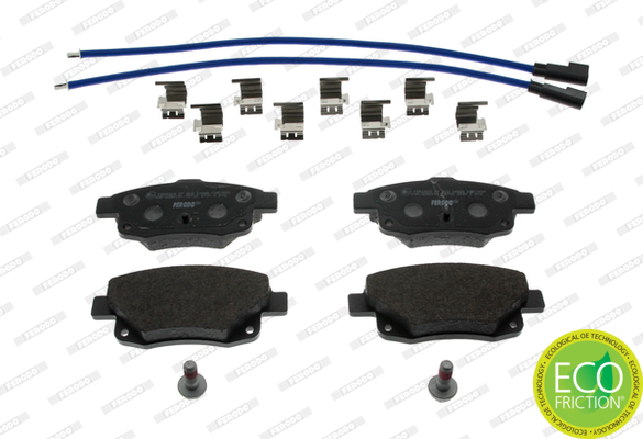 Brake Pad Set, disc brake - FVR1930 FERODO