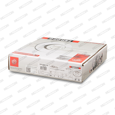Brake Pad Set, disc brake - FDB643 FERODO