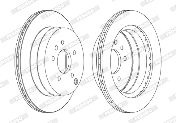 Brake Pad Set, disc brake - FDB4227 FERODO