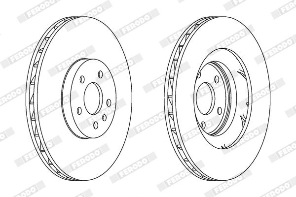 Brake Pad Set, disc brake - FDB1809 FERODO