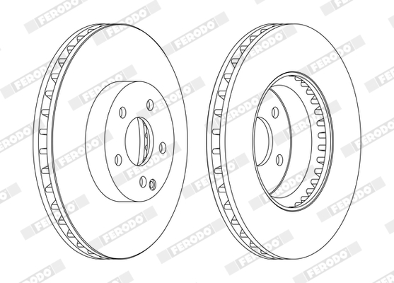 Тормозной суппорт - FCL694524 FERODO