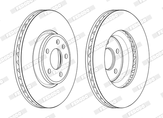 Discofreno - DDF2596C-1 FERODO