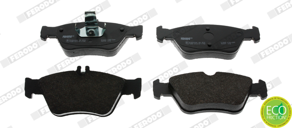 Brake Pad Set, disc brake - FDB1049 FERODO
