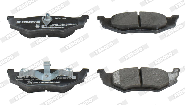 Brake Pad Set, disc brake - FDB1099 FERODO