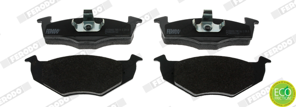 Brake Pad Set, disc brake - FDB1101 FERODO