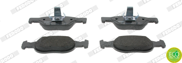 stabdžių trinkelių rinkinys, diskinis stabdys - FDB1160 FERODO