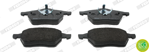 Brake Pad Set, disc brake - FDB1167 FERODO