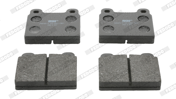 Brake Pad Set, disc brake - FDB11 FERODO