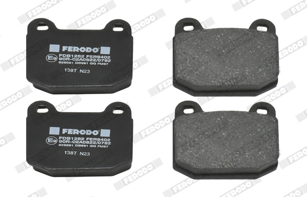 Brake Pad Set, disc brake - FDB1282 FERODO