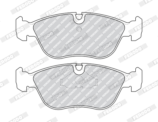 Brake Pad Set, disc brake - FDB1285 FERODO