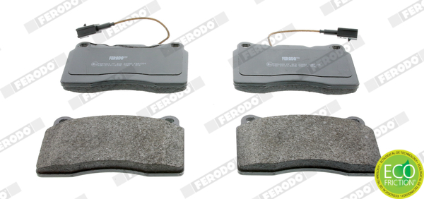 Brake Pad Set, disc brake - FDB1334 FERODO