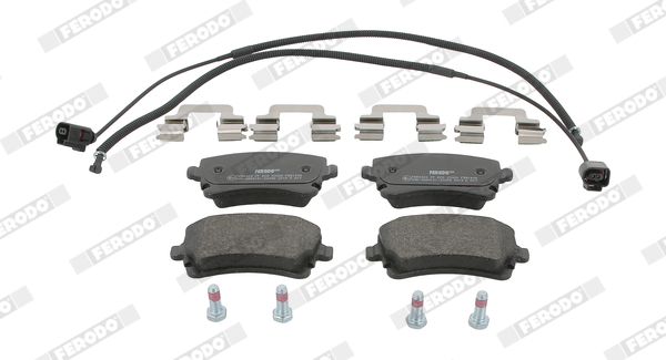 Brake Pad Set, disc brake - FDB1408 FERODO