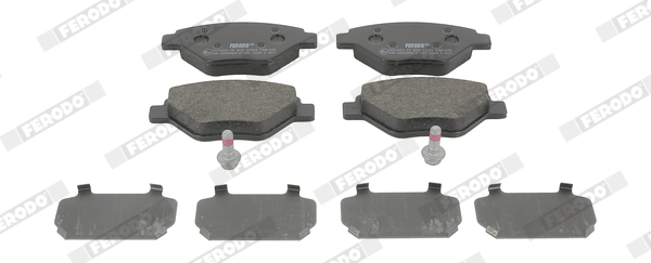 Brake Pad Set, disc brake - FDB1409 FERODO