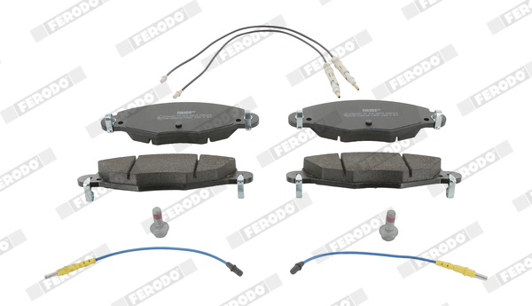 Brake Pad Set, disc brake - FDB1412 FERODO