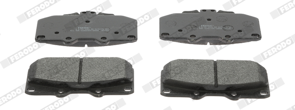 Brake Pad Set, disc brake - FDB1433 FERODO