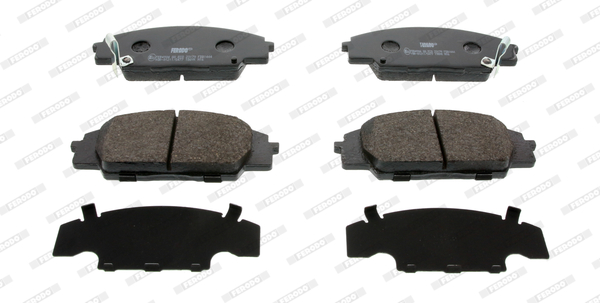 Brake Pad Set, disc brake - FDB1444 FERODO