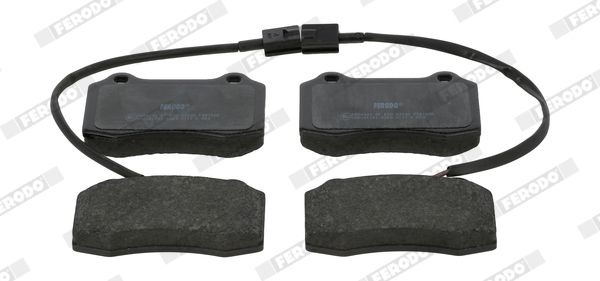 Brake Pad Set, disc brake - FDB1508 FERODO