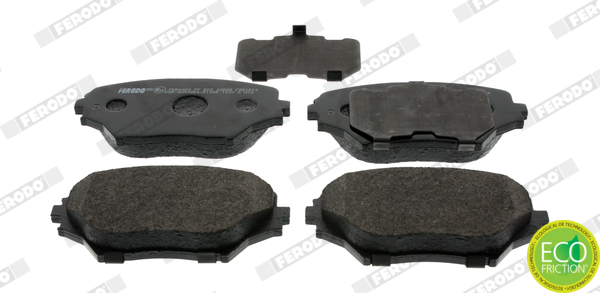 Brake Pad Set, disc brake - FDB1514 FERODO