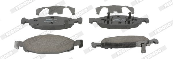 Brake Pad Set, disc brake - FDB1523 FERODO