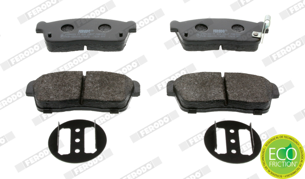 Brake Pad Set, disc brake - FDB1532 FERODO