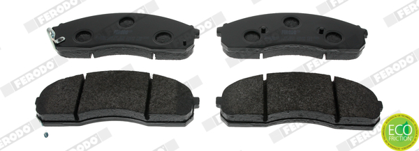 Brake Pad Set, disc brake - FDB1595 FERODO