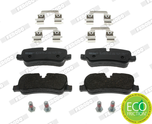 Brake Pad Set, disc brake - FDB1613 FERODO