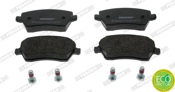 Brake Pad Set, disc brake - FDB1617 FERODO
