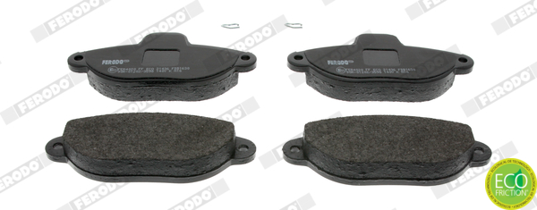 Brake Pad Set, disc brake - FDB1630 FERODO