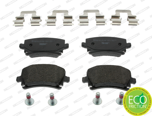Brake Pad Set, disc brake - FDB1636 FERODO