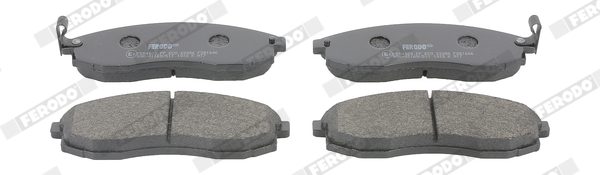 Brake Pad Set, disc brake - FDB1646 FERODO
