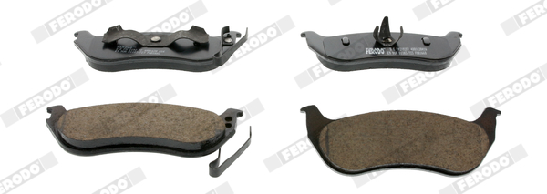 Kit pastiglie freno, Freno a disco - FDB1660 FERODO