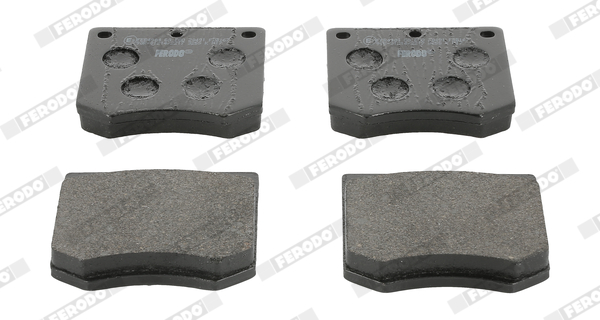 Brake Pad Set, disc brake - FDB167 FERODO