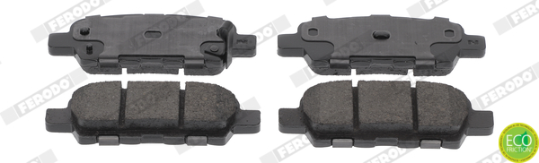 Brake Pad Set, disc brake - FDB1693 FERODO
