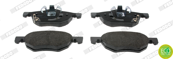 Brake Pad Set, disc brake - FDB1704 FERODO