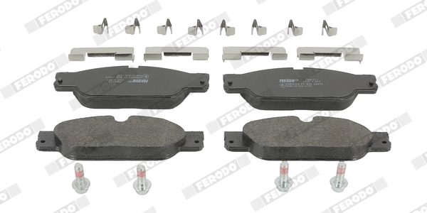 Brake Pad Set, disc brake - FDB1711 FERODO