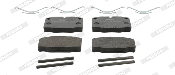 Brake Pad Set, disc brake - FDB173 FERODO