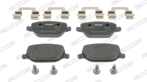 Brake Pad Set, disc brake - FDB1795 FERODO