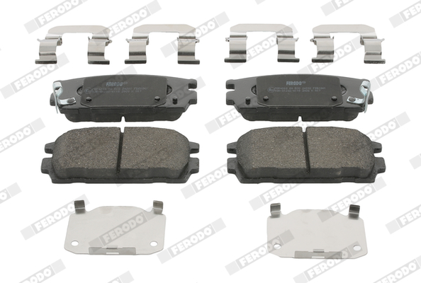 Brake Pad Set, disc brake - FDB1841 FERODO