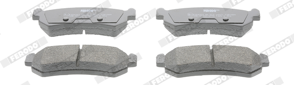 Brake Pad Set, disc brake - FDB1889 FERODO