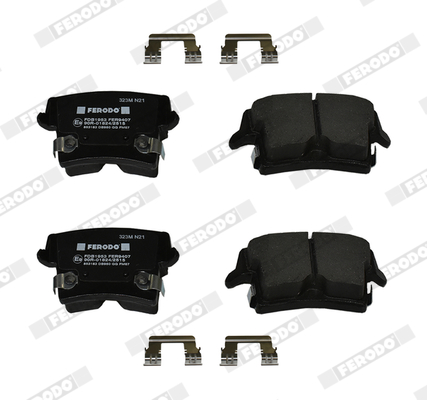 Brake Pad Set, disc brake - FDB1953 FERODO