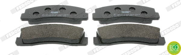 Brake Pad Set, disc brake - FDB195 FERODO