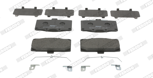Brake Pad Set, disc brake - FDB1982 FERODO