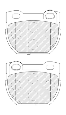 Brake Pad Set, disc brake - FDB1994 FERODO